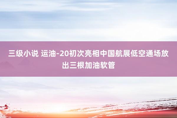 三级小说 运油-20初次亮相中国航展低空通场放出三根加油软管