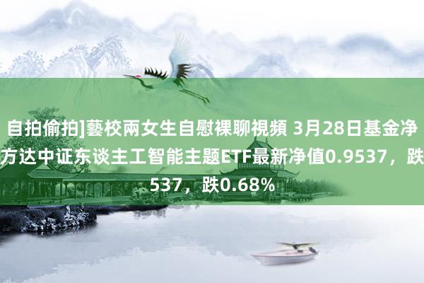 自拍偷拍]藝校兩女生自慰裸聊視頻 3月28日基金净值：易方达中证东谈主工智能主题ETF最新净值0.9537，跌0.68%
